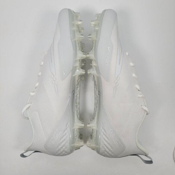 Nike Alpha Huarache 8 Pro Lax Men's White Cleats CW4439-110 US Size 10.5 NWB - Picture 8 of 11